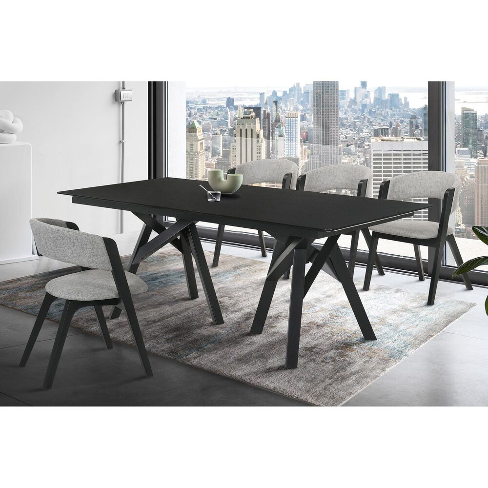 Blue River Cortina Dining Table in Black - Table Only, , large