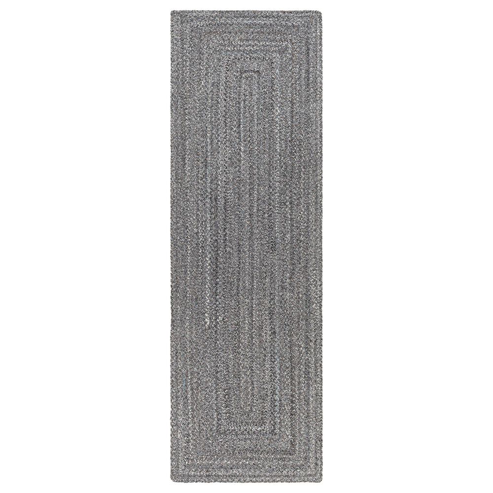 Surya Azalea 2"6" x 8" Gray, Black and Dark Brown Runner, , large