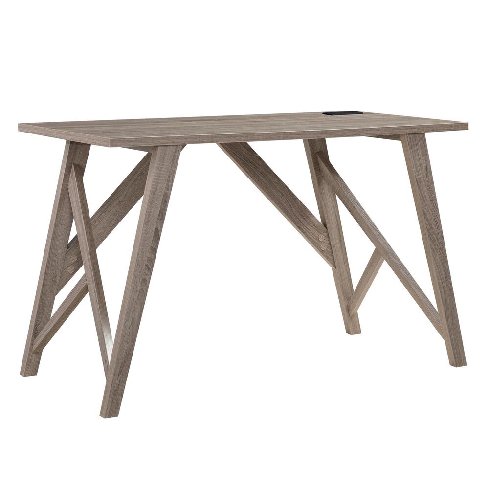 Global Movement Desk in Dark Taupe, , large