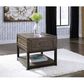 Signature Design by Ashley Johurst Rectangular End Table in Grayish Brown and Black, , large