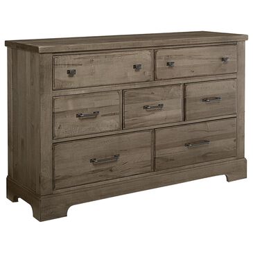 Viceray Collections Cool Rustic 7-Drawer Dresser in Stone Grey, , large