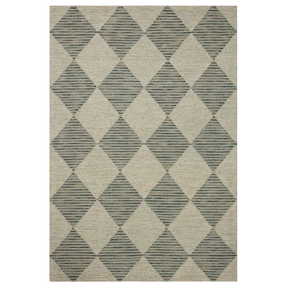 Chris Loves Julia x Loloi Francis 2"3" x 3"9" Spa and Granite Area Rug, , large