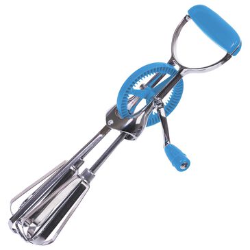 Progressive 12" Egg Beater in Teal and Stainless Steel, , large