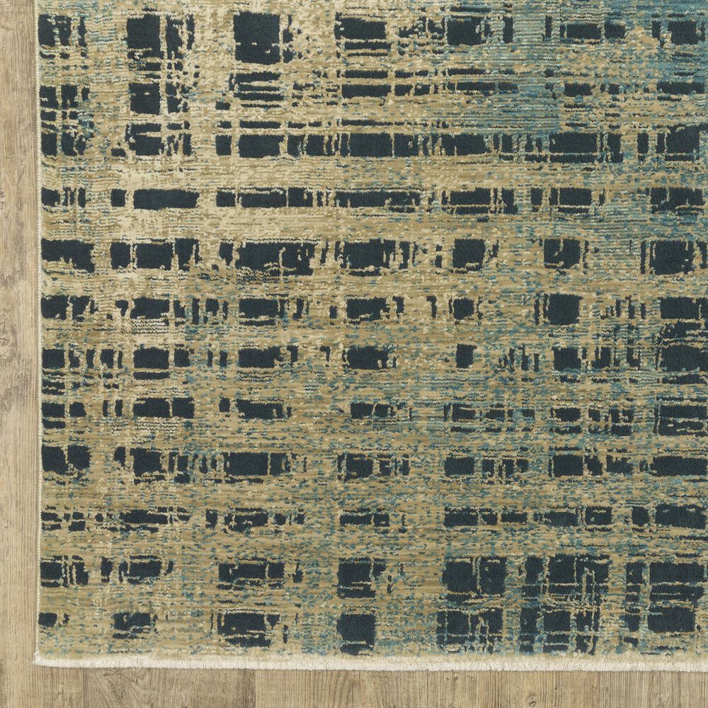 Oriental Weavers Reed RE07B 6&#39;7&quot; x 9&#39;6&quot; Beige and Blue Area Rug, , large