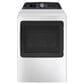 GE Profile 7.4 Cu. Ft. Smart Electric Dryer with Sanitize Cycle and Sensor Dry in White, , large