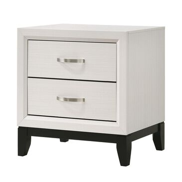 Claremont Akerson Chalk Nightstand in White, , large