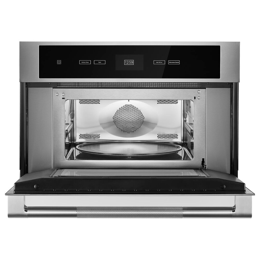 Jenn-Air Rise 30&quot; Built-In Microwave Oven with Speed-Cook in Stainless Steel, , large