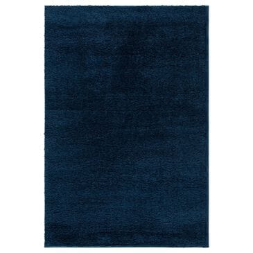 Safavieh August Shag AUG553M 4" x 6" Navy Area Rug, , large