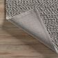 Dalyn Rug Company Gorbea 3"6" x 5"6" Silver Area Rug, , large