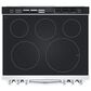 LG 6.3 Cu. Ft. Smart Wi-Fi Enabled ProBake Convection InstaView Slide-In Electric Range with Air Fry and Glass Cooktop in Stainless Steel, , large