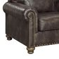 Signature Design by Ashley Nicorvo Chair in Coffee, , large