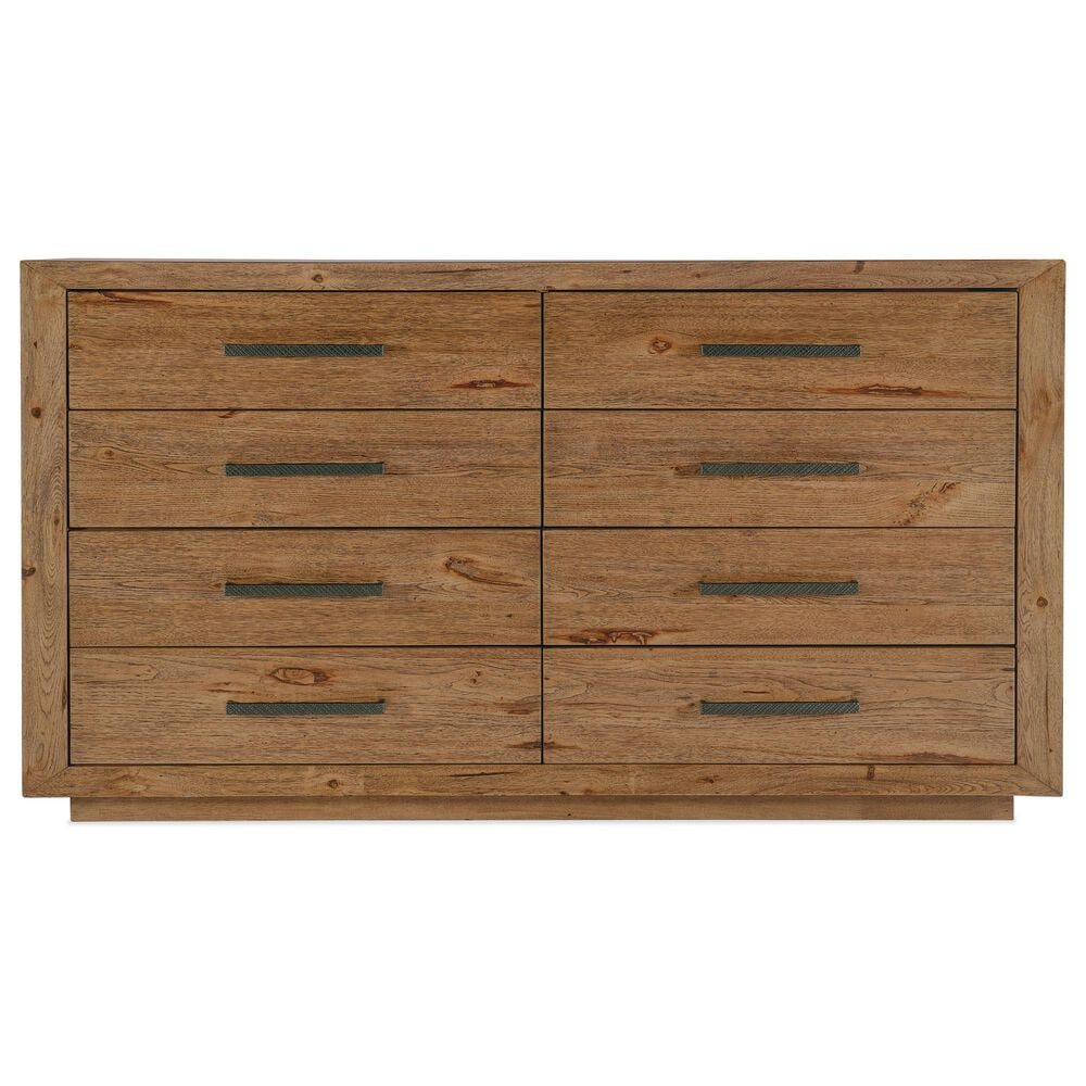 Hooker Furniture Big Sky 8-Drawer Dresser in Vintage Natural, , large