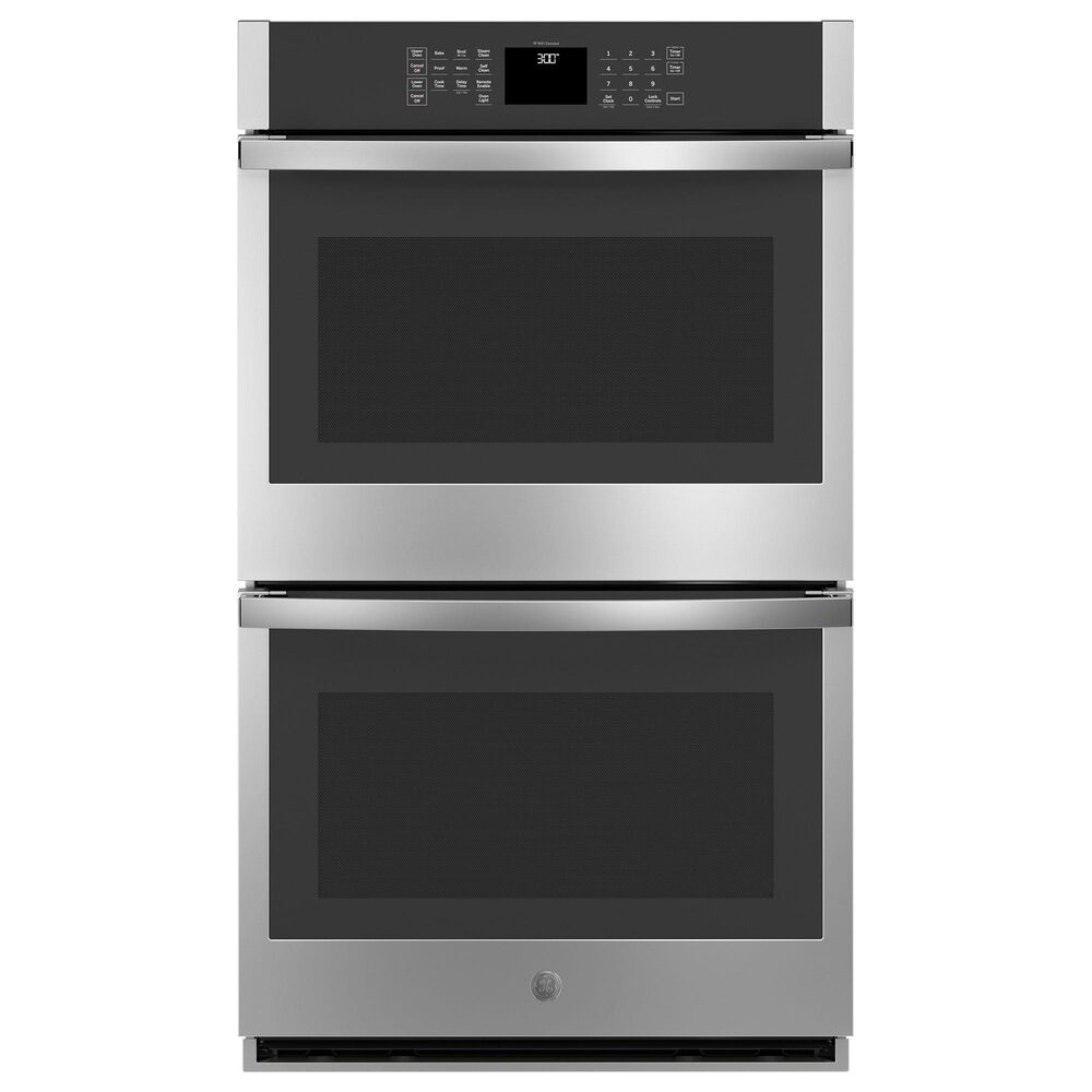 GE Appliances 2-Piece Kitchen Package with 30&quot; Double Wall Oven and Gas Cooktop in Stainless Steel, , large