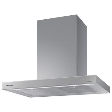 Samsung 30" Bespoke Smart Wall Mount Hood in Clean Grey and Stainless Steel, , large