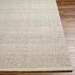 Surya Gavic 2" x 3" Medium Gray and Ivory Area Rug, , large