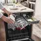 KitchenAid 24" Built-In Pocket Handle Dishwasher with FreeFlex 3rd Rack and LED Interior Light in PrintShield Stainless Steel, , large