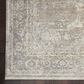 Nourison Starry Nights STN03 10" x 13" Silver and Cream Area Rug, , large