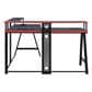 OSP Home Disruptor L-Shaped Gaming Desk in Black and Red, , large