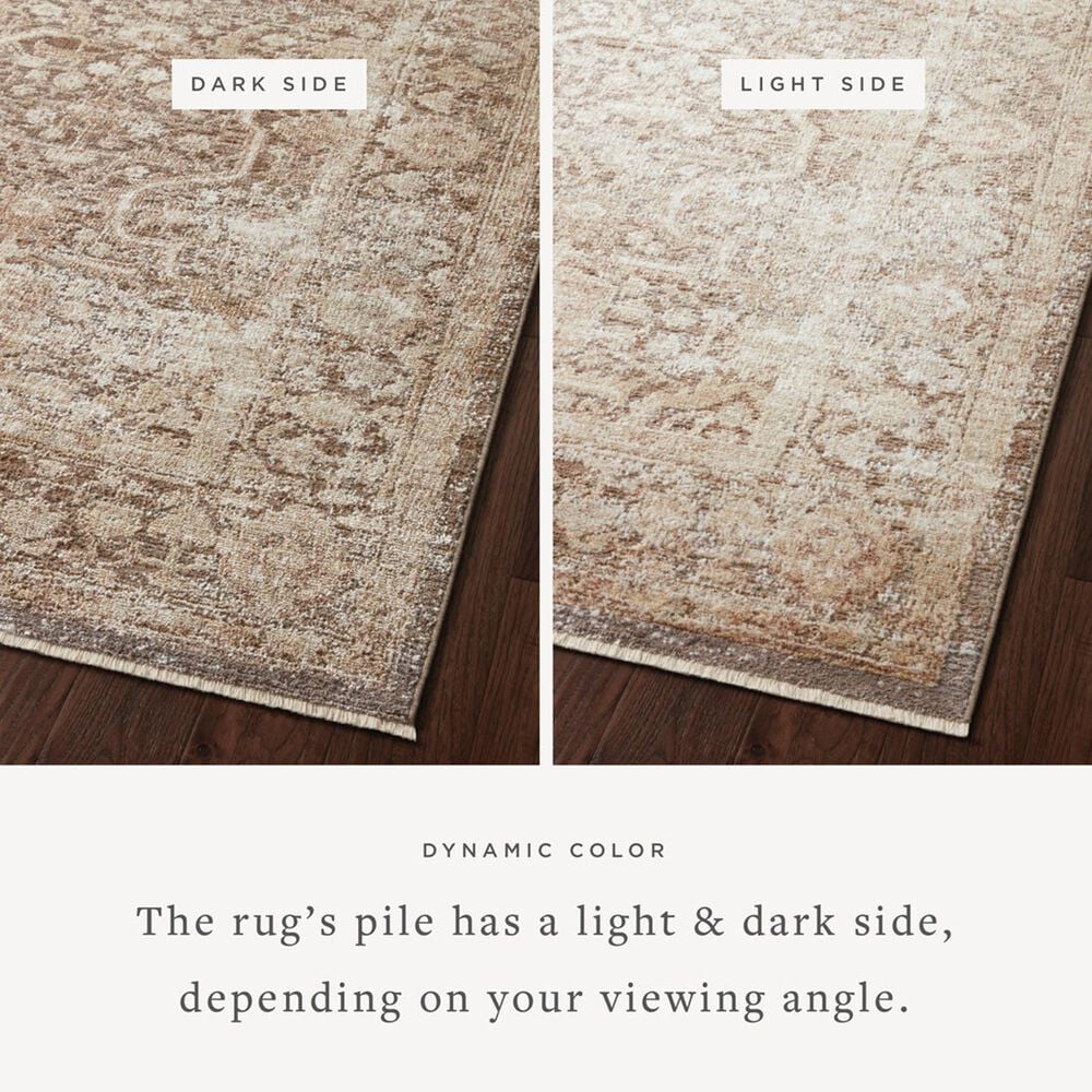 Loloi Sonnet 11&#39;6&quot; x 15&#39; Mocha and Tan Area Rug, , large