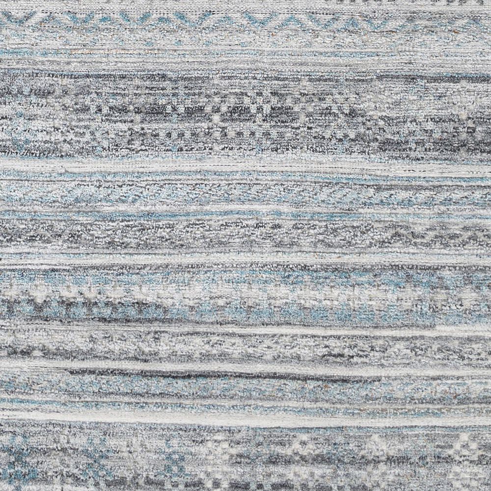 Surya Pompei 5&#39; x 7&#39;6&quot; Dark Blue, Slate, Black, Brown and Off White Area Rug, , large