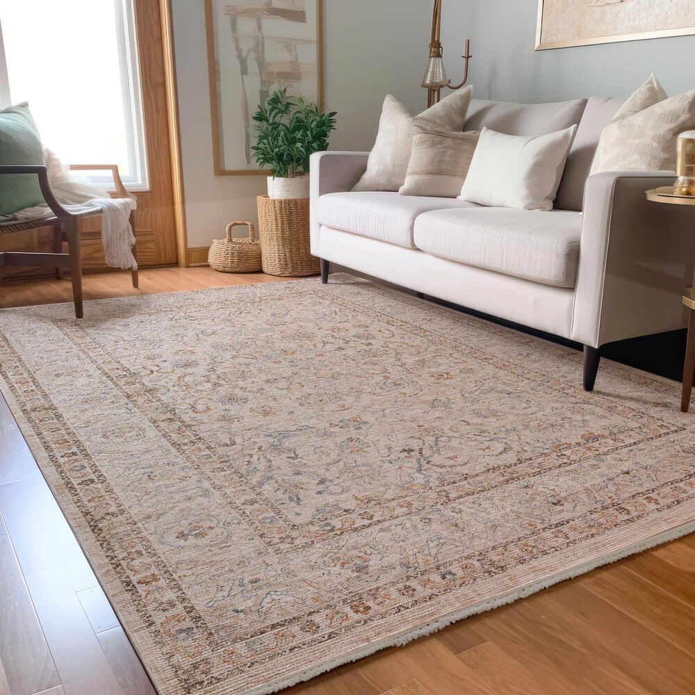 Dalyn Rug Company Vienna VI8 3&#39; x 5&#39; Ivory Area Rug, , large