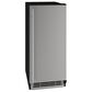 U-Line 3.1 Cu. Ft. Built-in Refrigerator in Stainless Solid, , large