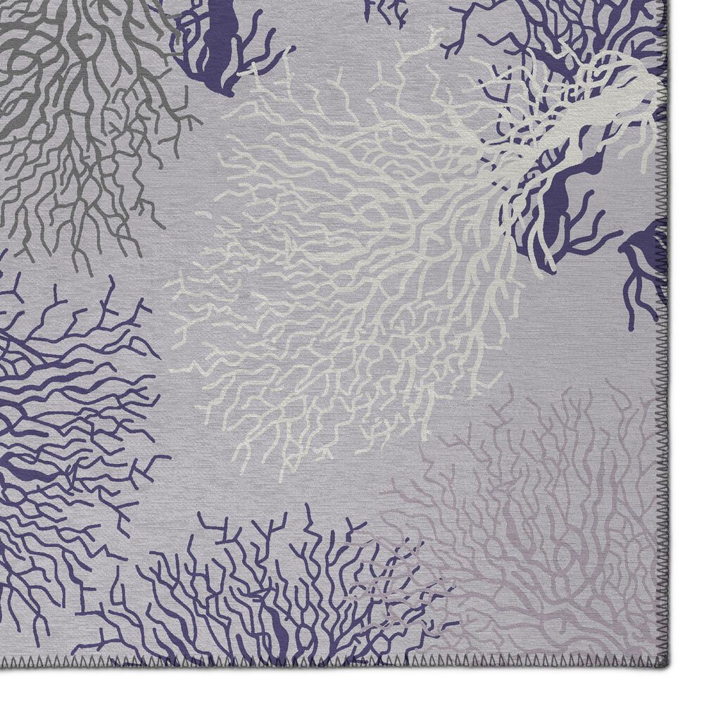 Dalyn Rug Company Seabreeze Animal Print 1&#39;8&quot; x 2&#39;6&quot; Lavender Area Rug, , large