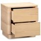 Moe"s Home Collection Round Off 2-Drawer Nightstand in Natural, , large