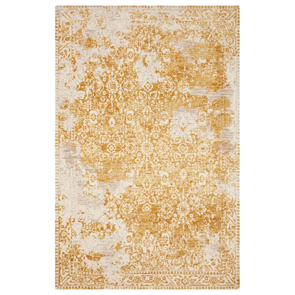 Magnolia Home Lindsay 2"6" x 7"6" Gold and Antique White Runner, , large