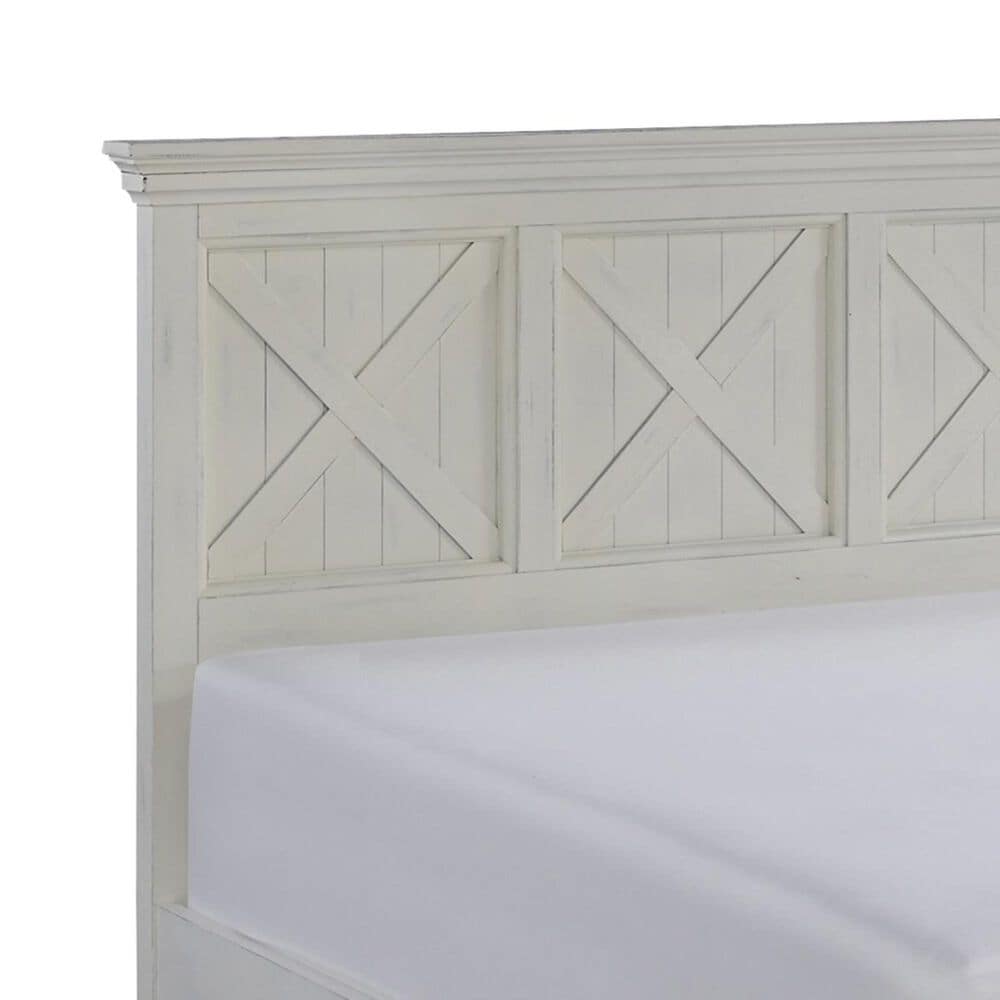 Homestyles Seaside Lodge King Bed in Off-White, , large