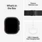 Apple Watch Ultra 2 GPS + Cellular 49mm Black Titanium Case with Dark Green Alpine Loop - Medium (Pre-Order), , large