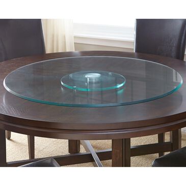 Steve Silver Avenue 40" Round Lazy Susan in Clear, , large