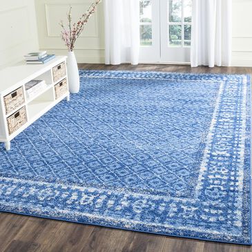 Safavieh Adirondack ADR110F-10 10" x 14" Light Blue/Dark Blue Area Rug, , large