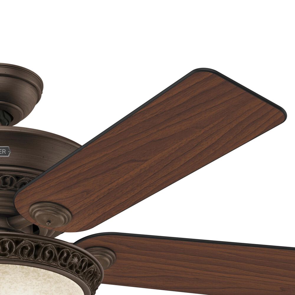 Hunter Italian Countryside 52&quot; Ceiling Fan with Lights in Cocoa, , large