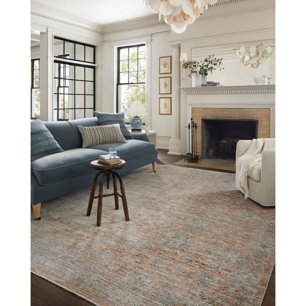 Loloi Katherine 9&#39;6&quot; x 13&#39;1&quot; Terracotta and Smoke Area Rug, , large