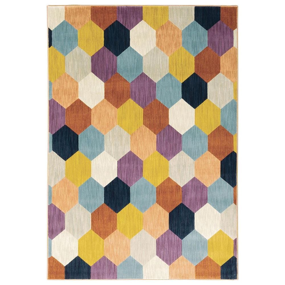 Oriental Weavers Xanadu 093W6 2"3" x 7"6" Multicolor Runner, , large