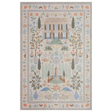 Rifle Paper Co. Menagerie Camont MEN-03 2"3" x 3"9" Cream Area Rug, , large