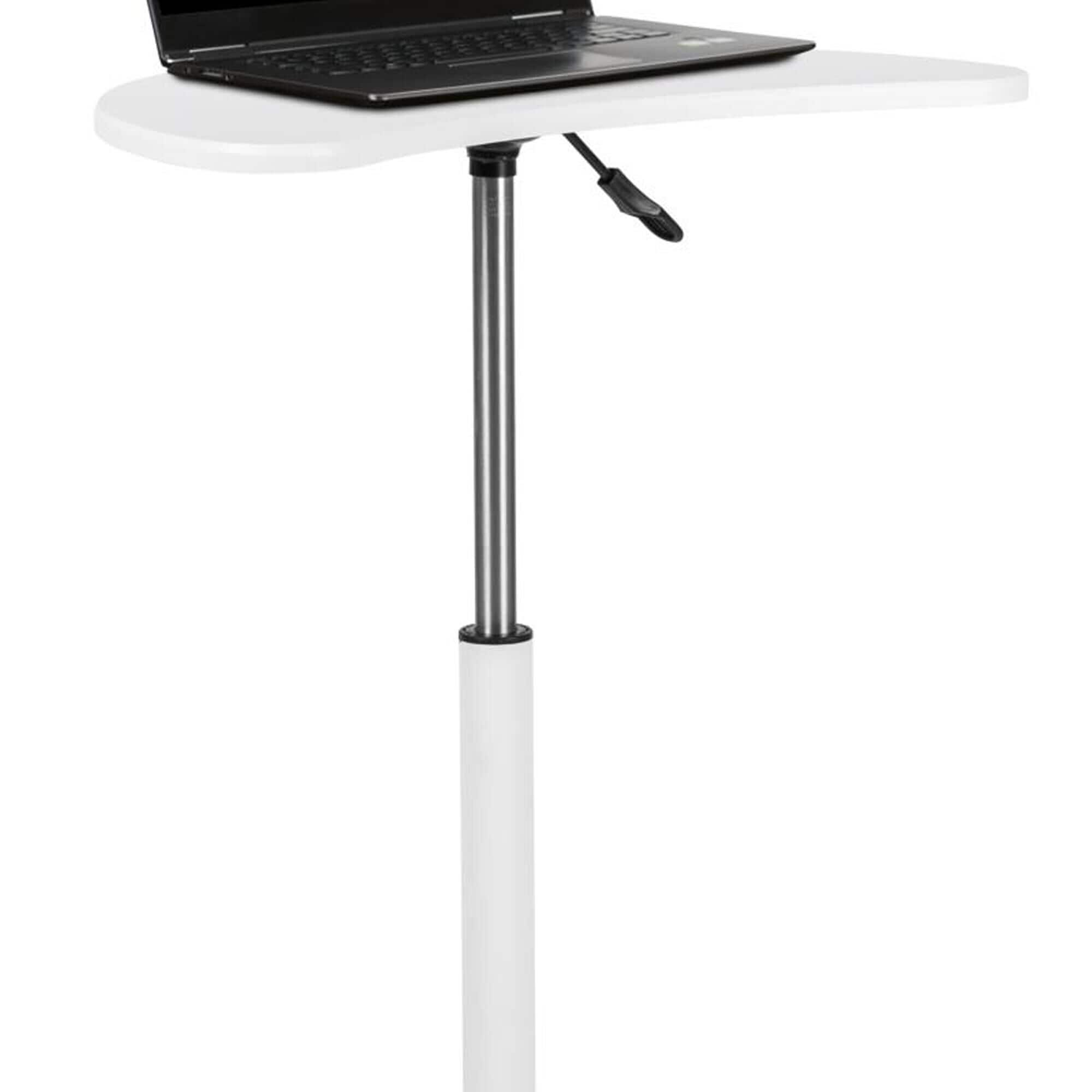 flash furniture sit to stand mobile laptop computer desk