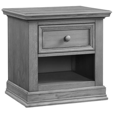 Oxford Baby Glenbrook 1-Drawer Night Stand in Graphite Gray, , large