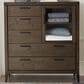 Urban Home Boracay 5-Drawer Chest in Wild Oats Brown, , large