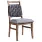 Hawthorne Furniture Oslo Side Chair in Weathered Chestnut, , large