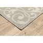 Oriental Weavers Portofino 6649W 3"3" x 5" Gray Area Performance Rug, , large