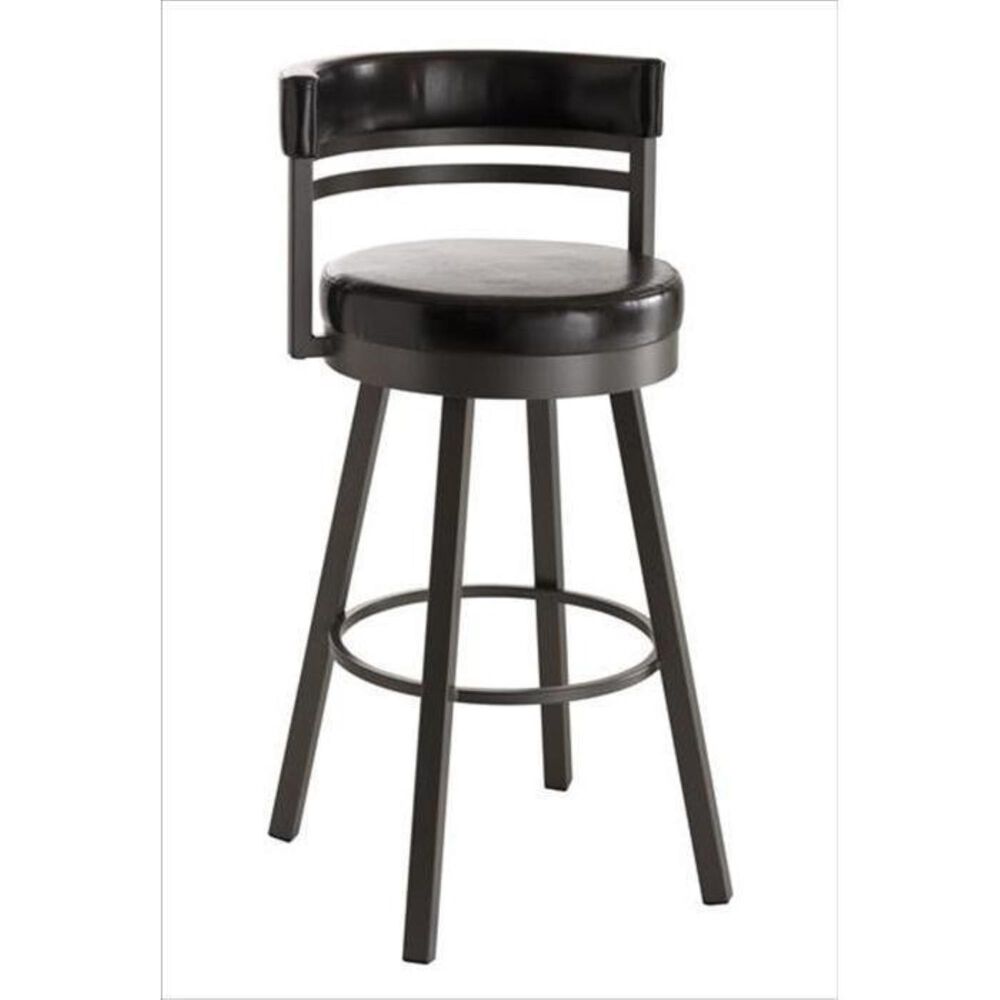 Amisco 30 Black Bar Stool Nebraska Furniture Mart