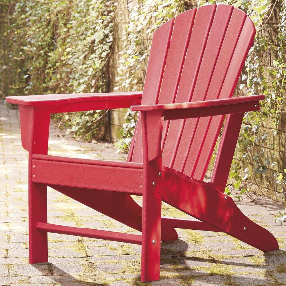 Signature Design by Ashley Sundown Treasure Adirondack Chair in Red, , large