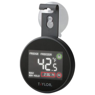 Metrokane Taylor Super Loud Digital Timer in Glossy White and Stainless  Steel