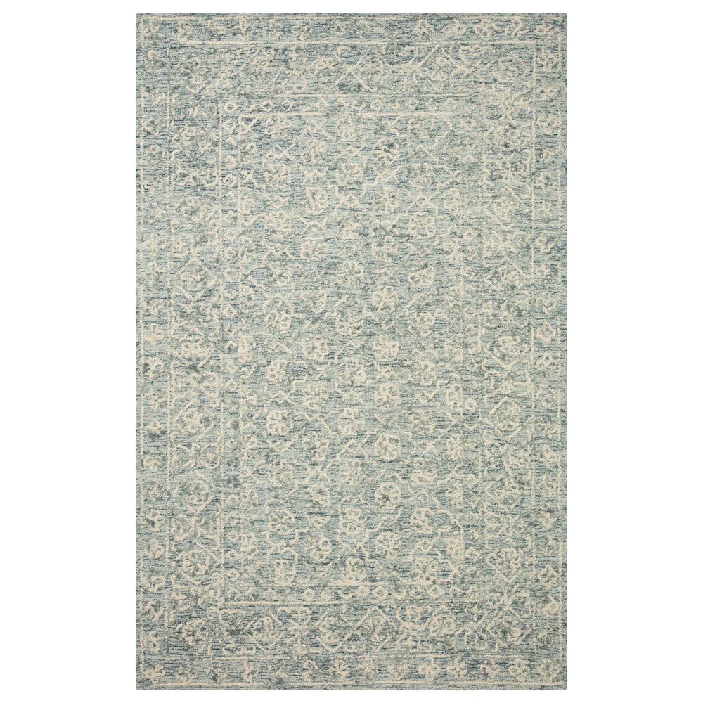 Loloi Cecelia 2"3" x 3"9" Ocean and Ivory Area Rug, , large