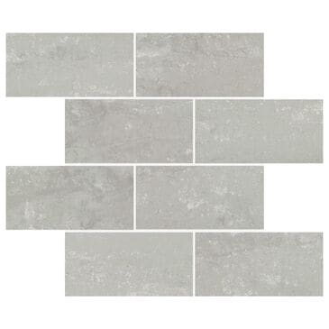 Emser Prodigy Fermi 3" x 6" Rectangle on 12" x 12" Porcelain Mosaic Sheet, , large