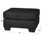 Signature Design by Ashley Darcy Standard Ottoman in Black, , large