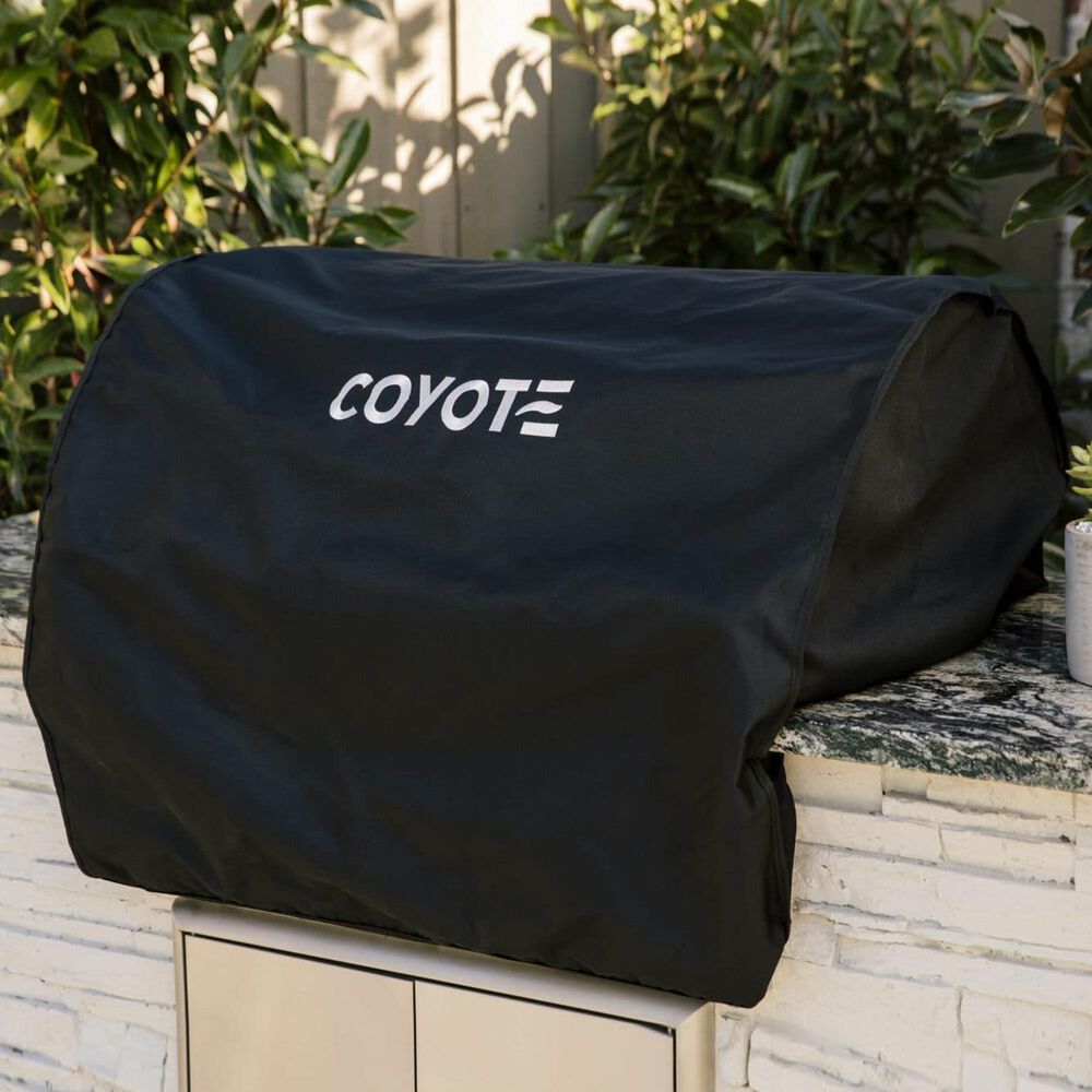 Coyote Outdoor 50" Grill Cover in Black, , large