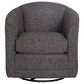 Smith Brothers Swivel Glider in Charcoal Gray, , large